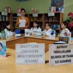“Matbuot yangiliklarni bilishga qo`yilgan ilk qadamdir” nomli davra suhbati.